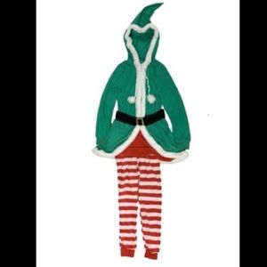 XHILARATION PLUSH  ELF/HOLIDAY ONE-PIECE SUIT